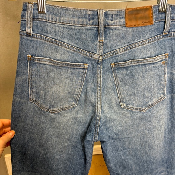 Madewell The High-Rise Slim Boyjean in Dover Wash - Picture 10 of 11